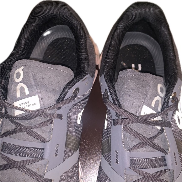 On Running Cloudflow Rock Rose Pink Gray Athletic Shoes Sneakers Women’s 11 - Picture 10 of 12